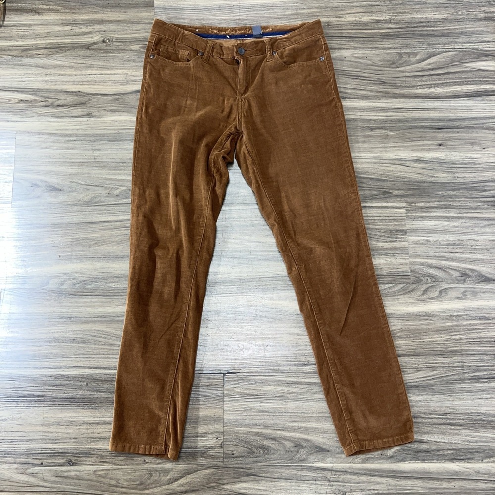 Brown Corduroy Women's Tapered Pants Size 29x29 70's Style